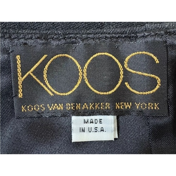 Koos van den Akker Beaded Sequin Lace Appliqué Wool‎ Skirt Womens Size 18 (798) - Picture 4 of 4